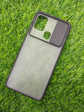 Samsung A21S Matt Translucent Camera Slider Back cover