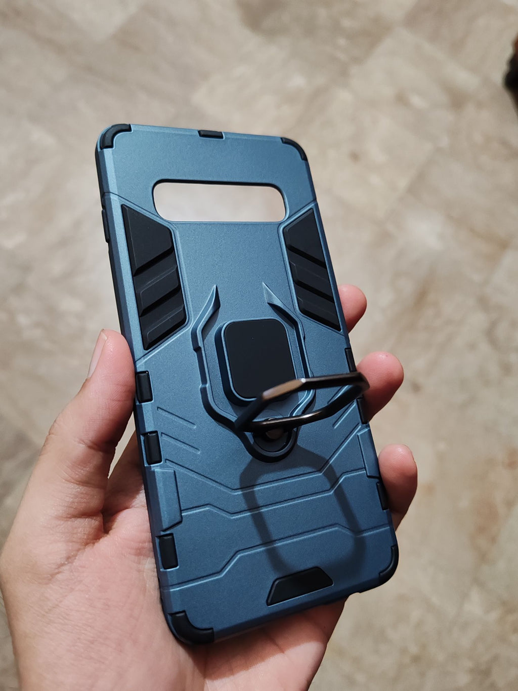 Samsung Galaxy S10 Cover Shockproof Drop Protection Hybrid Magnetic Ring Rugged Cover