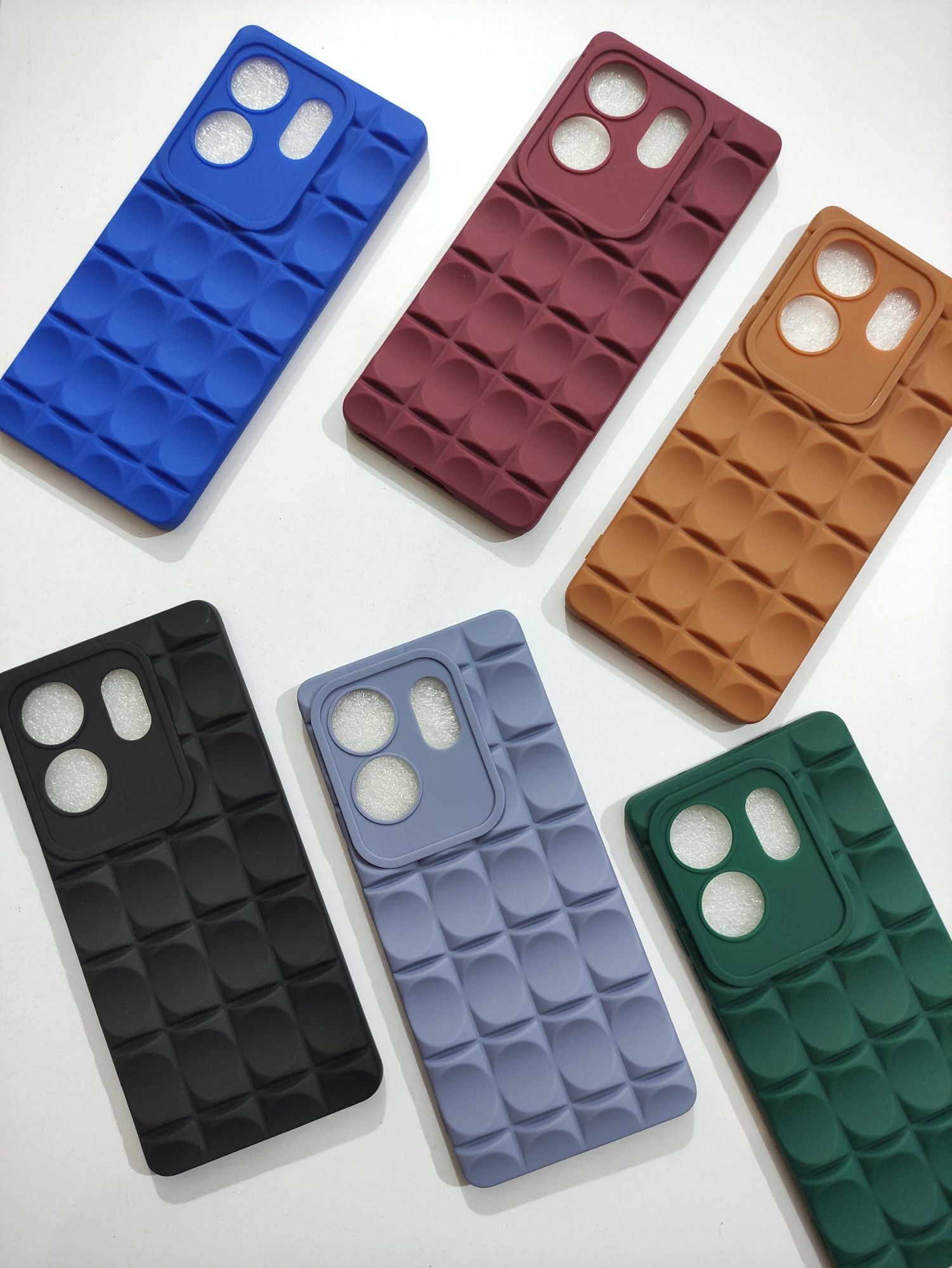 Infinix Zero 30 4G Soft Silicone Puffer Protection Back Cover