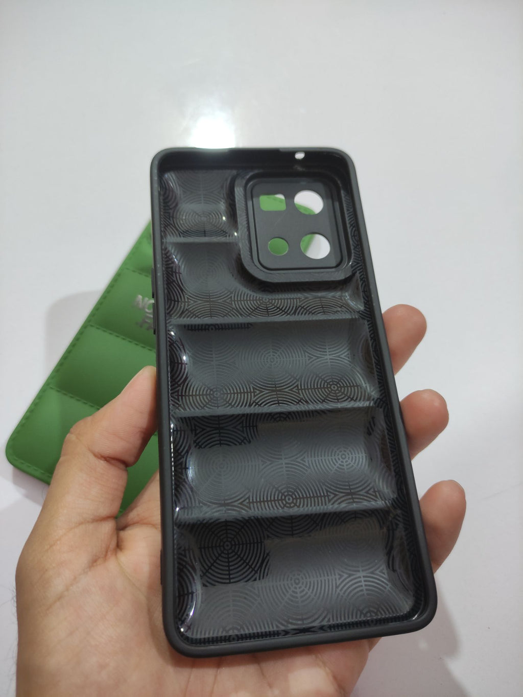 Oppo F21 Pro 4G Soft Silicone Puffer Back Cover