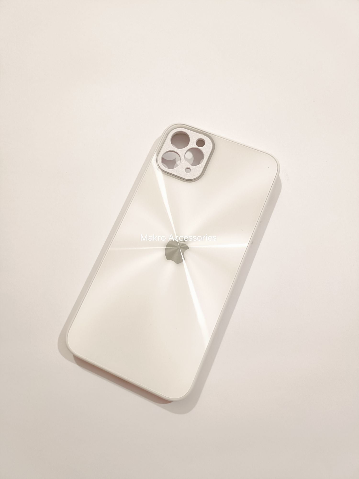 iPhone 11 Pro Max PC CD Pattern Reflective Soft Edges Back cover