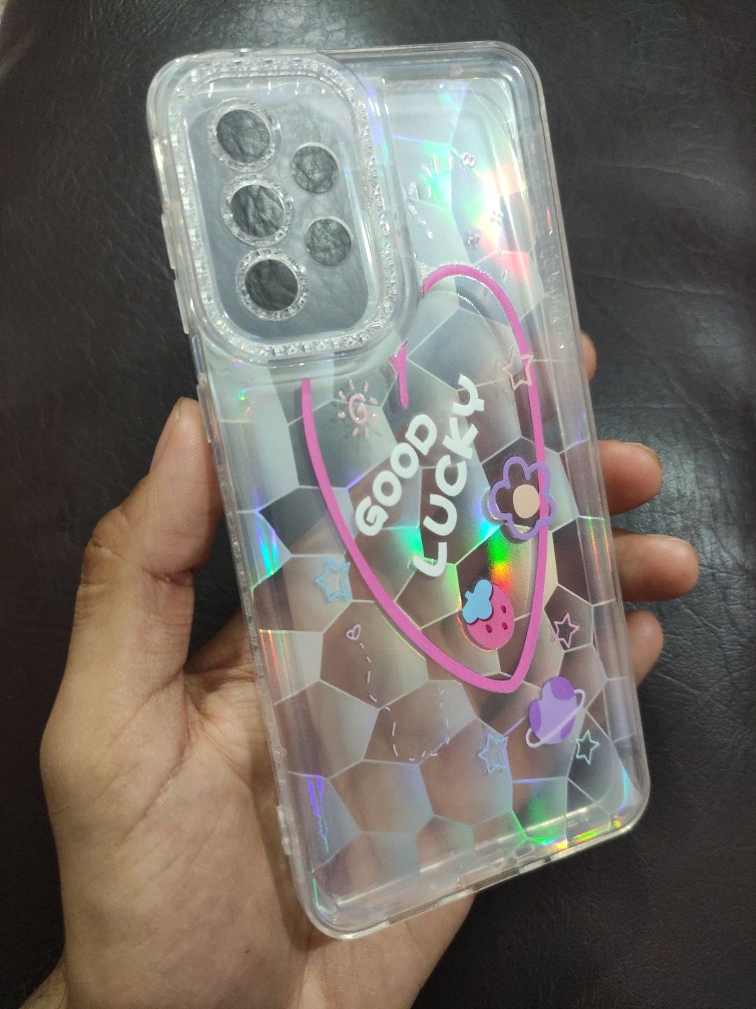 Samsung Galaxy A33 Fancy Soft TPU Transparent Back Cover