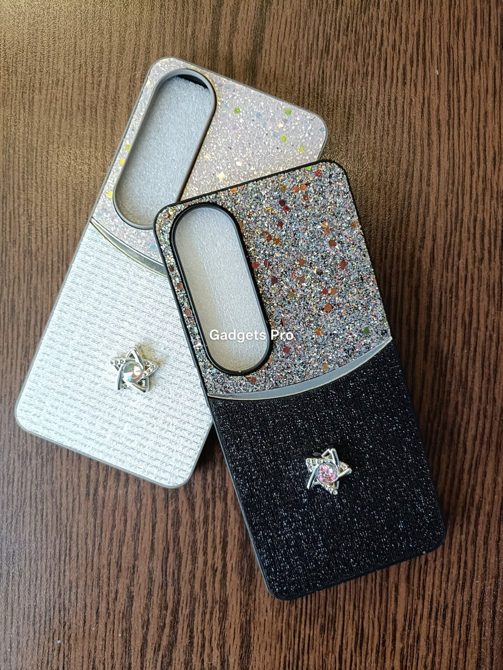 Vivo V50 Lite Fancy Soft Silicone Glitter Star Back Cover