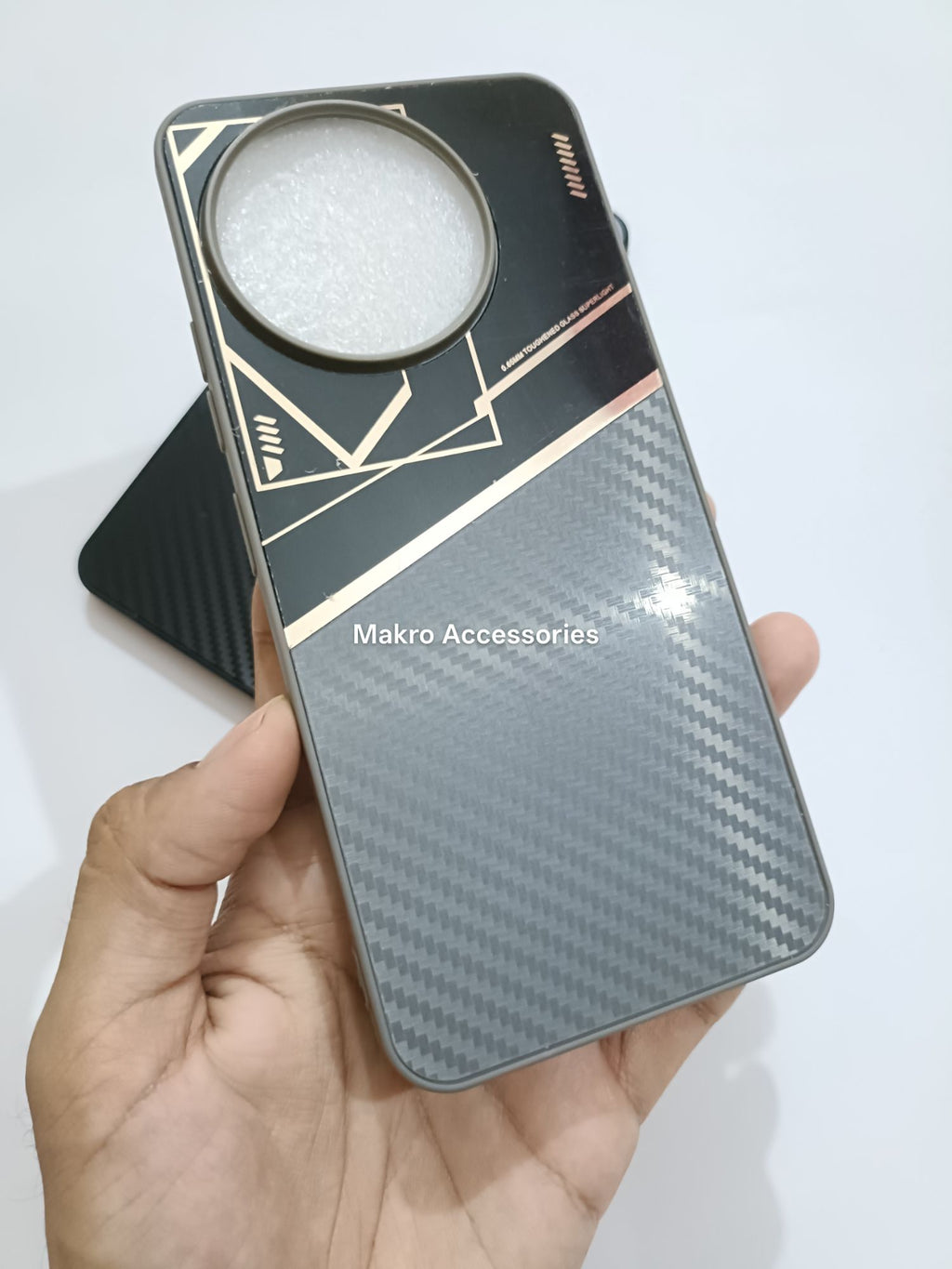 Vivo V30E Premium Quality Carbon Fiber Prism Pulse back cover
