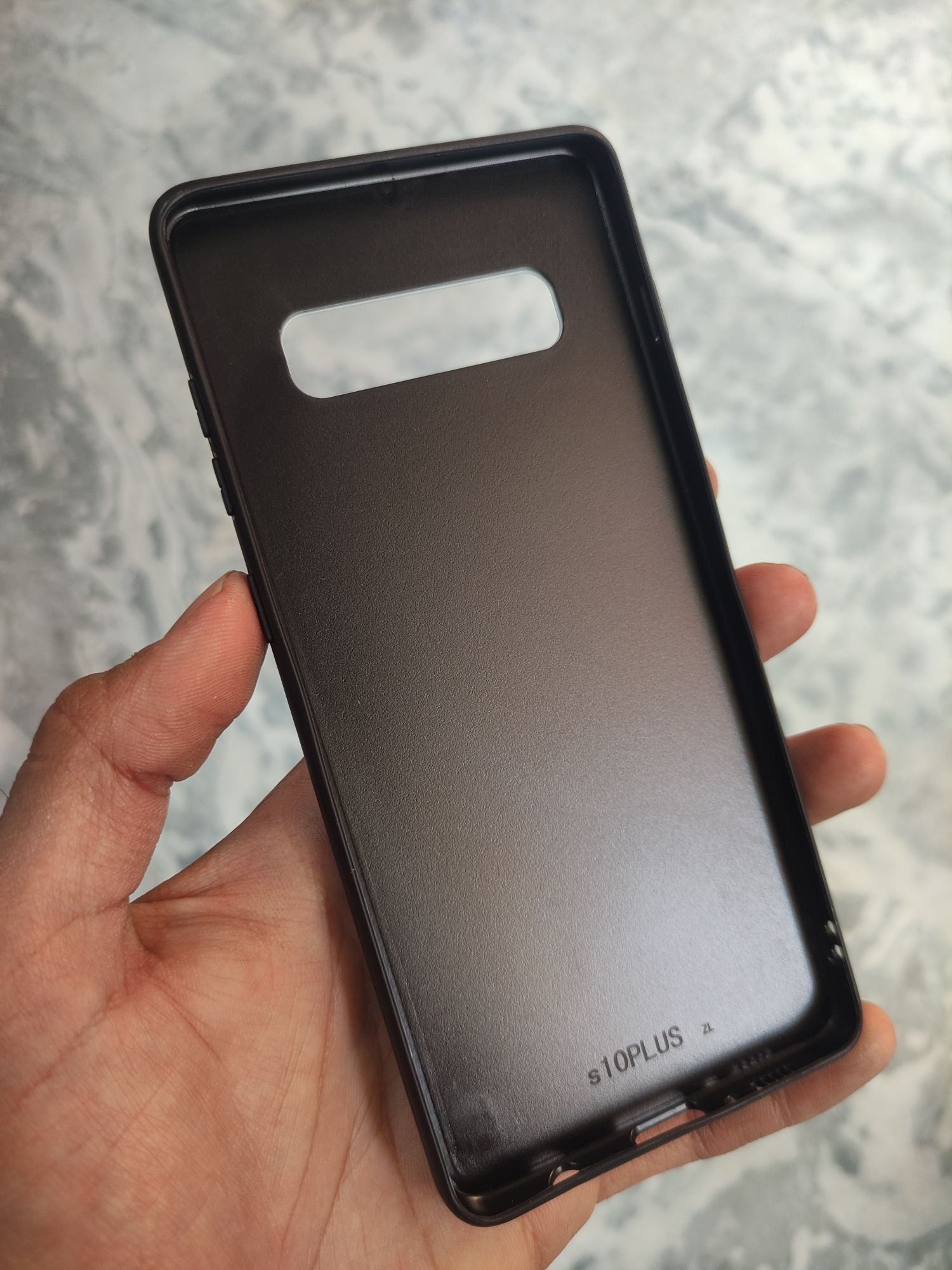 Samsung S10 Plus Real Tempered Glass Gradient Colour back cover