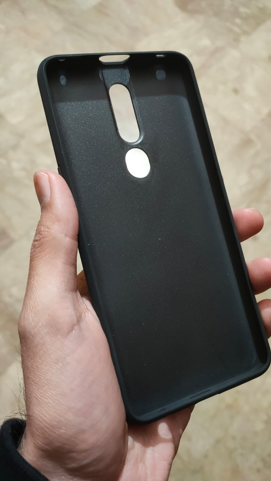 Oppo F11 Pro Premium Quality Real Fabric & Leather Back Case
