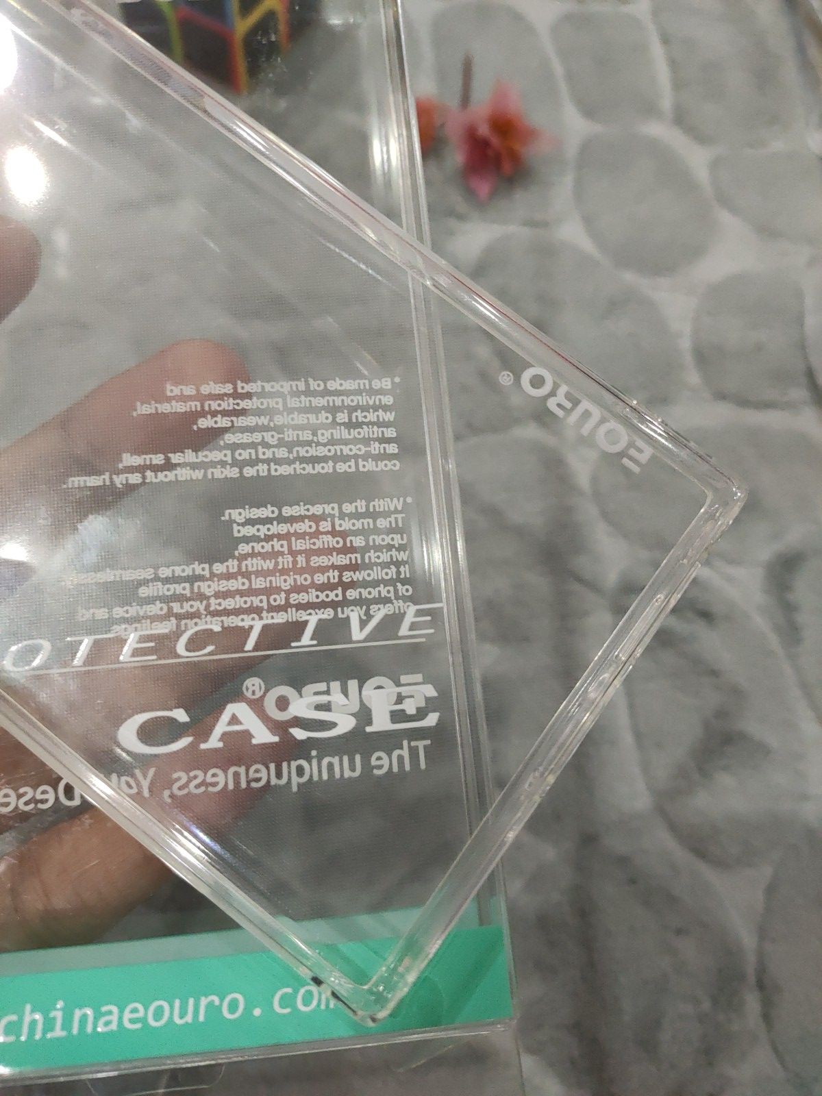 EOURO Samsung S23 Ultra Clear Camera Protection Silicone Case