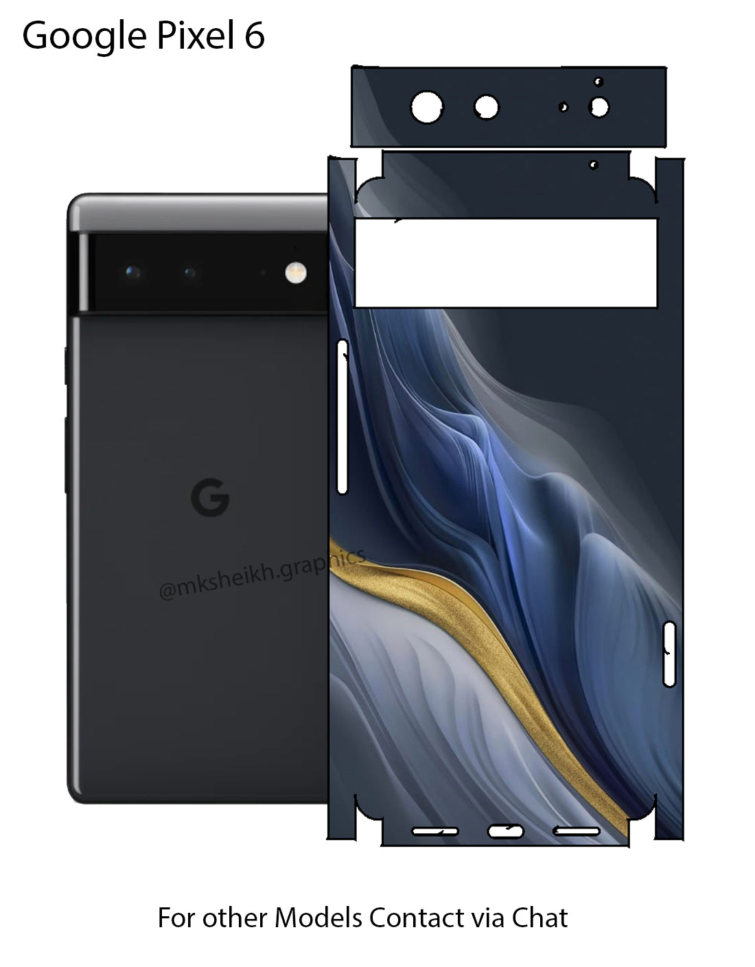 Google Pixel 6 Full Body Skin Wrap