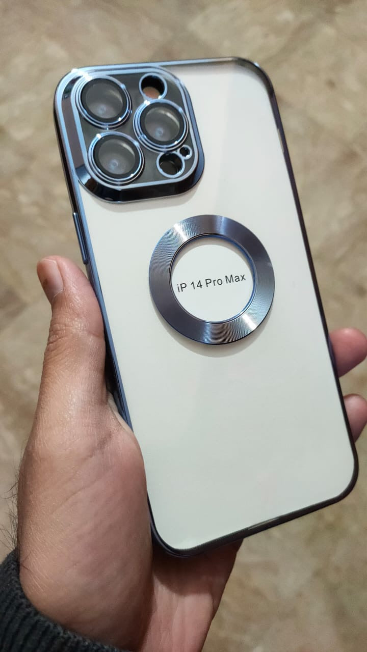 iPhone_14 Pro Max Camera Lens Protection Chrome Transaction Back Cover