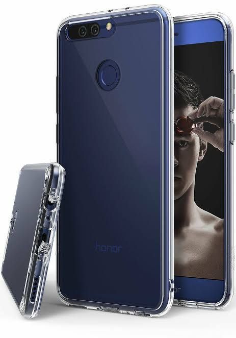 Huawei V9 Soft TPU Clear Transparent Corner Protection Back Cover