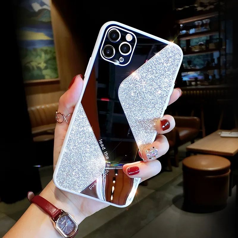 iPhone 12 Pro Max Fancy Glitter Mirror back cover