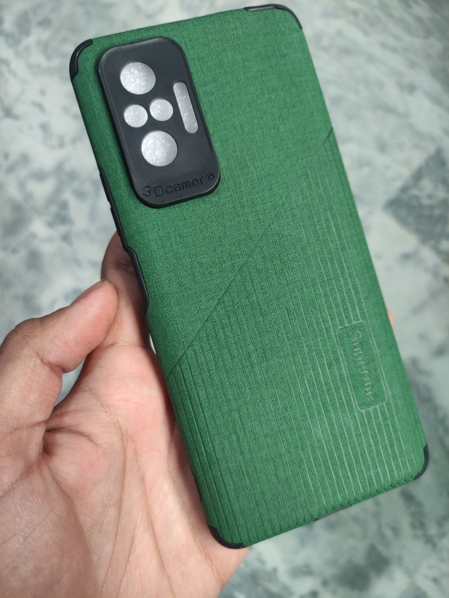 Redmi Note 10 Pro Soft Camera Protection Cloth Back Cover