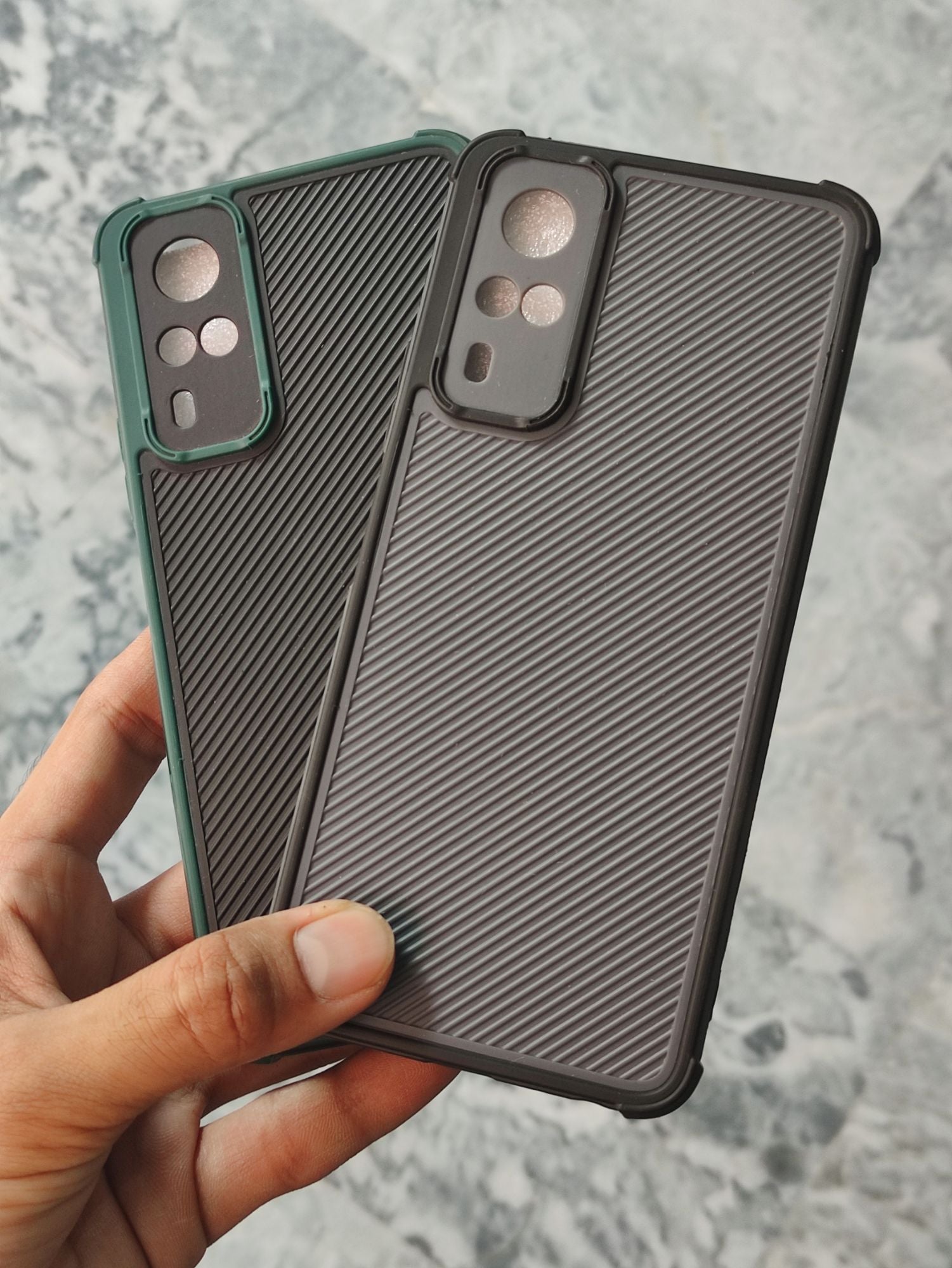 Vivo_Y51S  Shockproof Camera Protection Tecture Back Cover