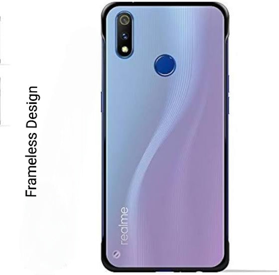 Realme 3 Matt Transculent Frameless Back cover
