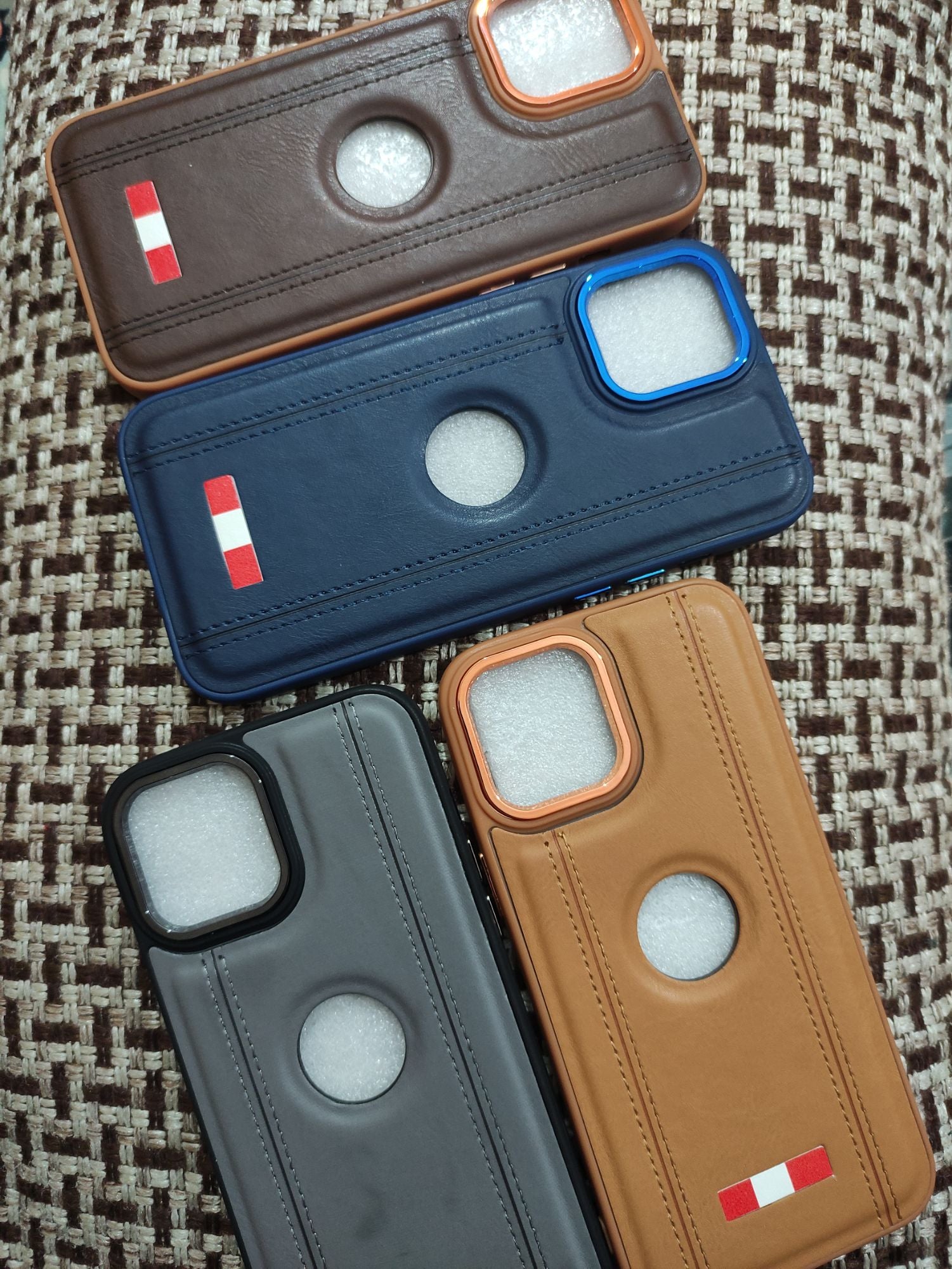 iPhone 13 Pro Max PU Leather Back Cover