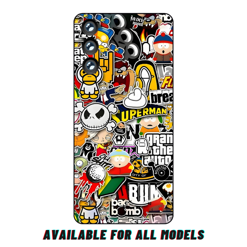 Anime Marvel Superhero Designs Full Body Skin Wrap for All Models