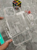 EOURO iPhone 14 Pro Max Clear Camera Protection Silicone Case