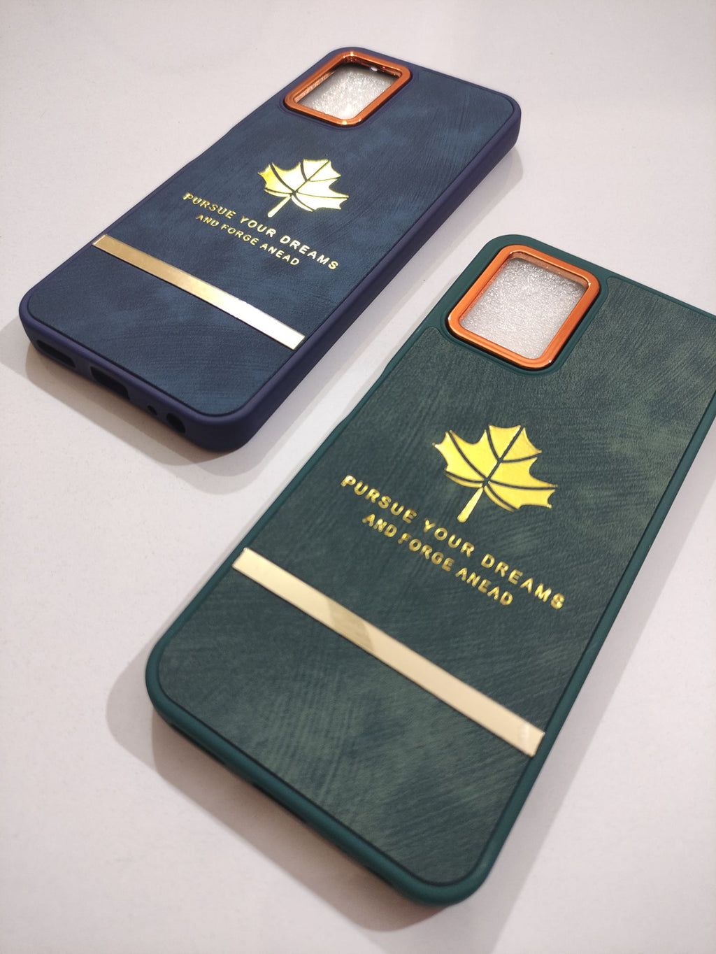 Vivo Y21/Y33S Soft Silicone PU leather Stripe Design Back Cover