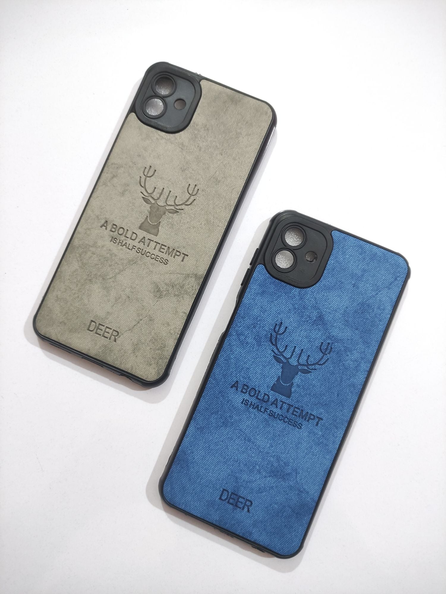 Samsung Galaxy A04 Soft Silicone Deer Fabric Back Cover