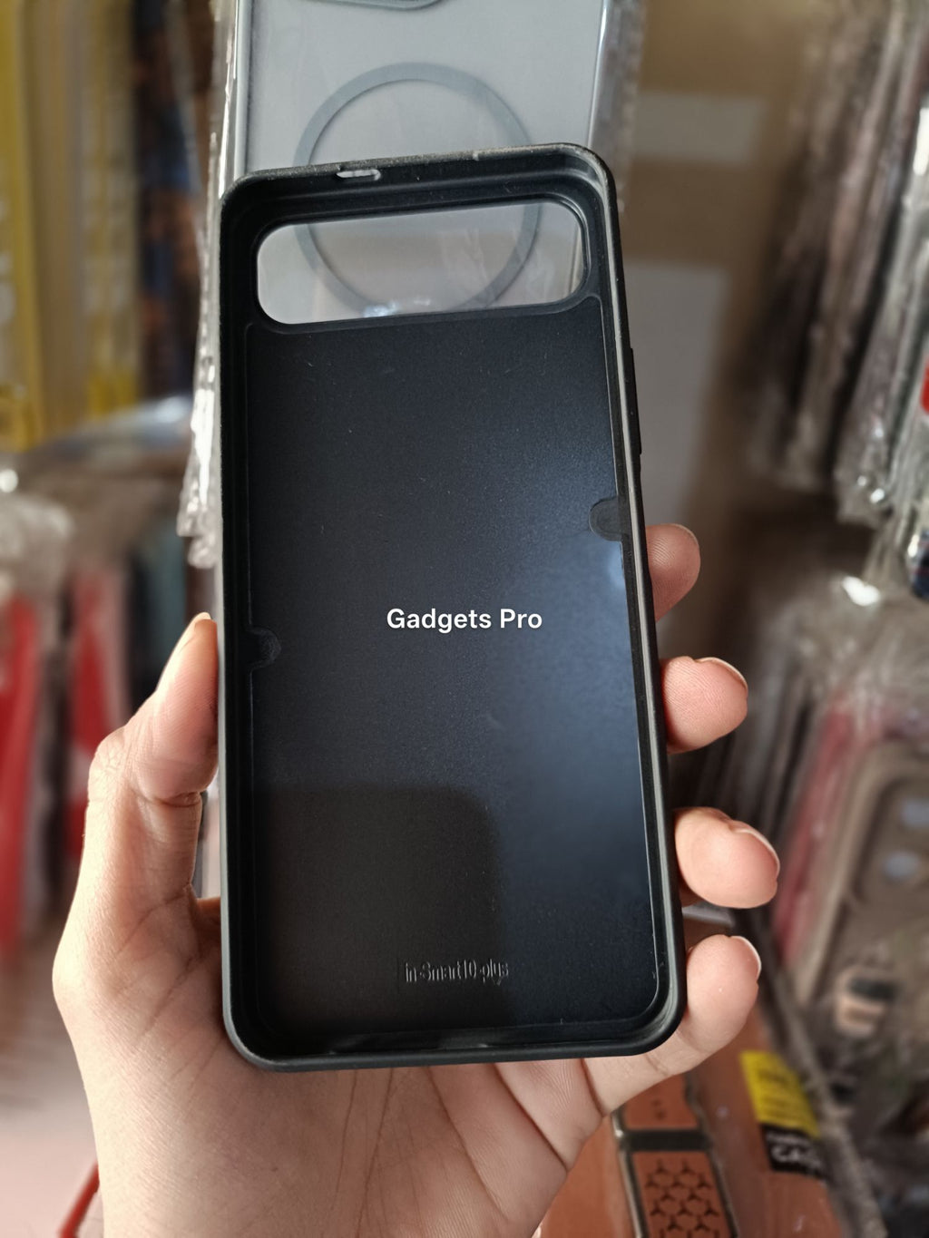 Infinix Smart 10Plus Fancy Soft Silicone Glitter Star Back Cover