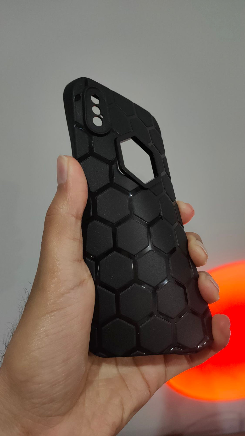 iPhone X/XS Back Design Camera Protection Soft Silicone Back Case Cover