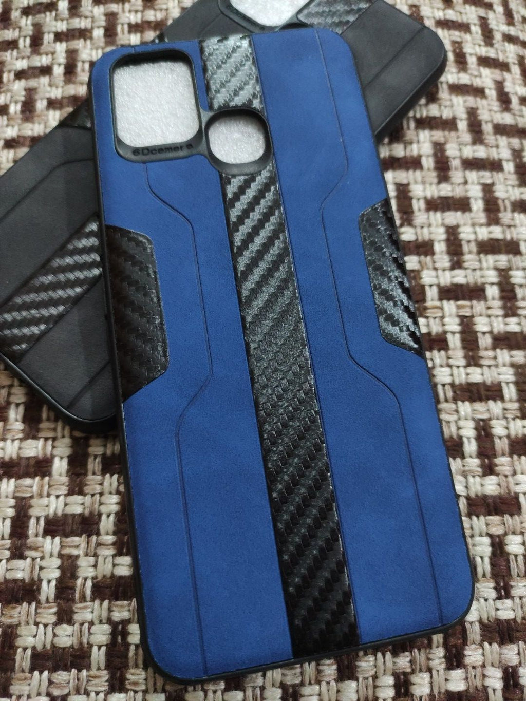 Infinix Smart 5 Soft Silicone Fabrics Stripe Design Back Cover
