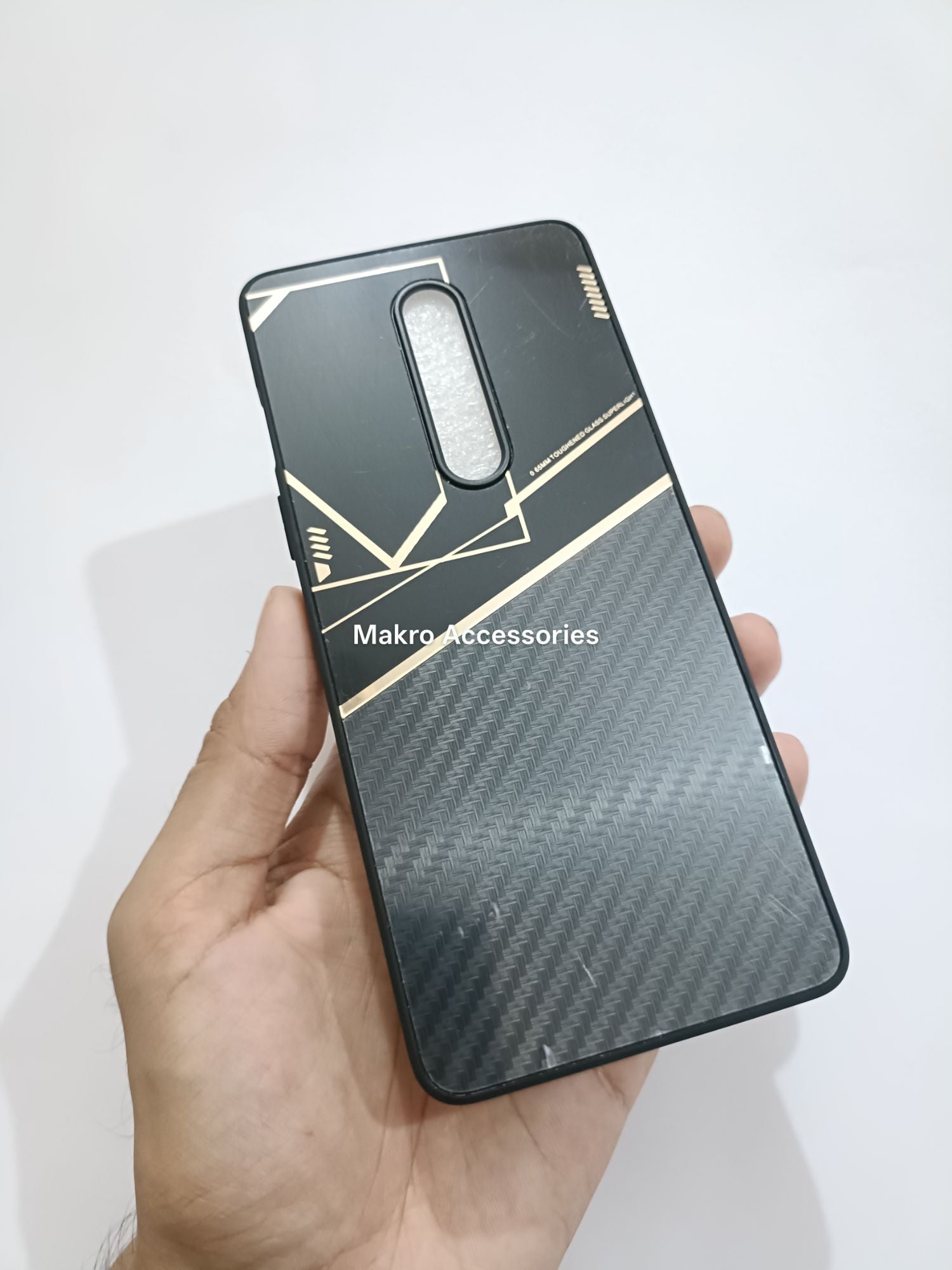 OnePlus 8 Premium Quality Carbon Fiber Prism Pulse back cover