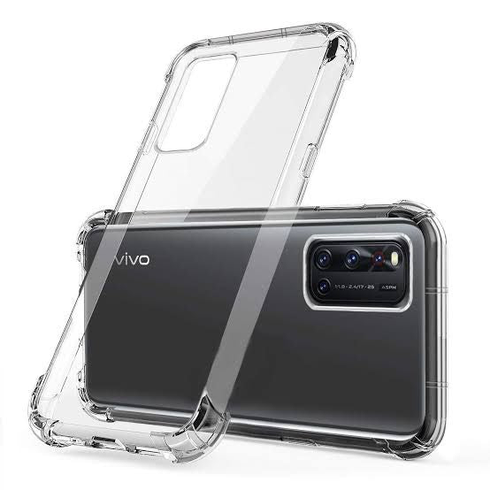 Vivo V19 Soft TPU Clear Transparent Corner Protection Back Cover