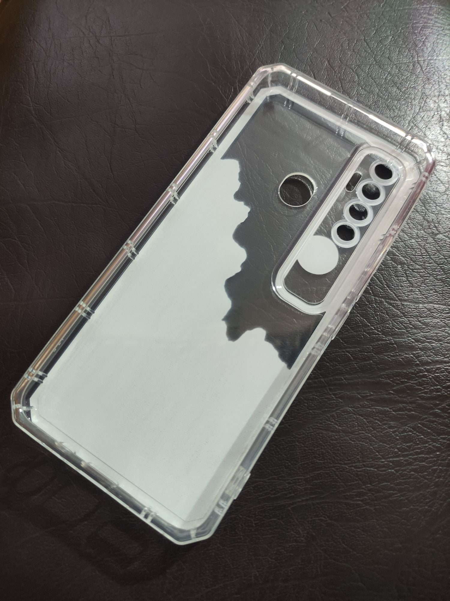 Tecno Spark7 Pro Soft Camera Protection Airbag back cover