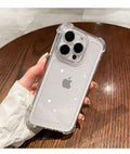 iPhone 14 Pro Max 6.7" Soft TPU Clear Corner Protection Back Cover