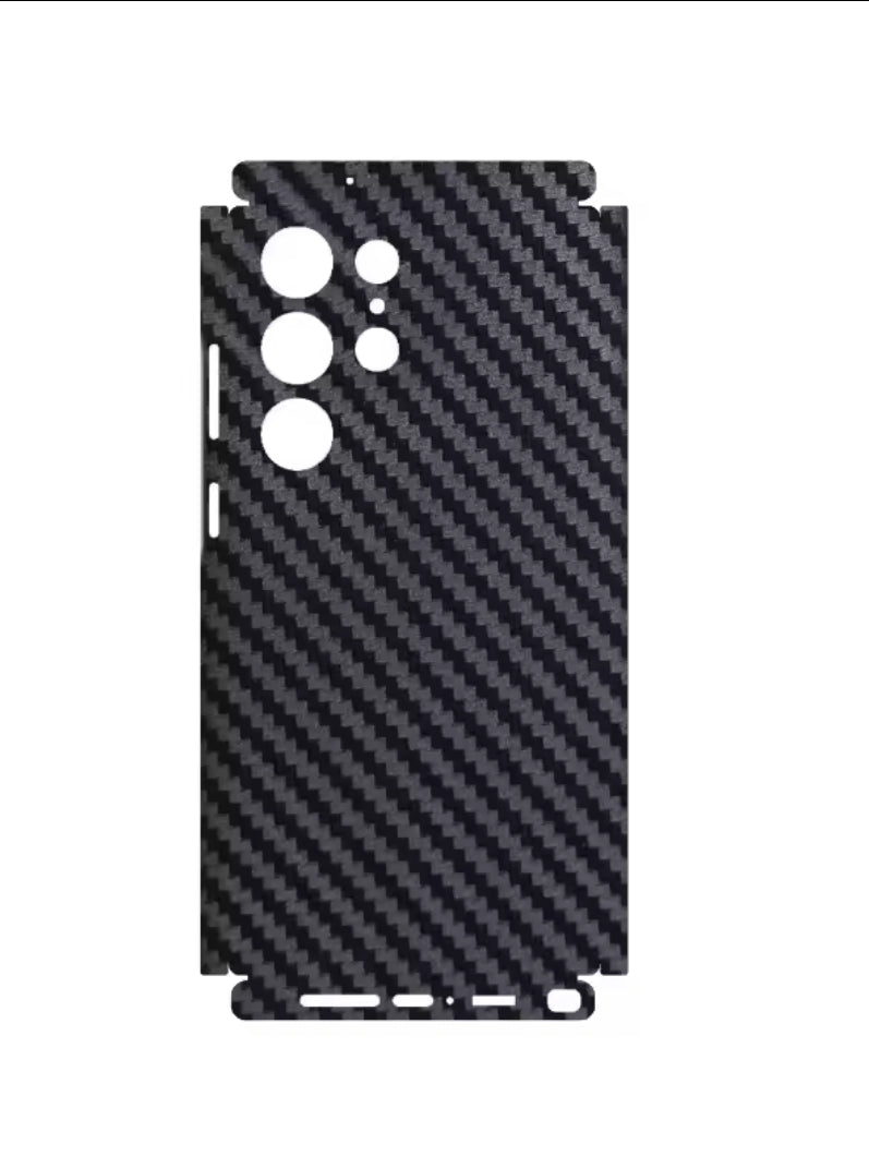 Infinix Hot 50/Hot 50 Pro Premium Quality Carbon Fiber Skin Wrap