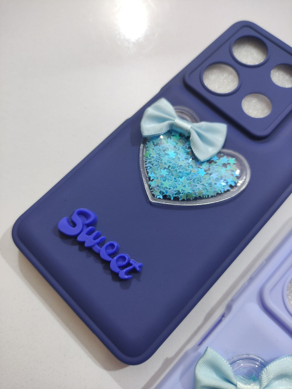 Infinix Note 30 Pro Fancy Soft Silicone 3D Sweet Heart Back Cover