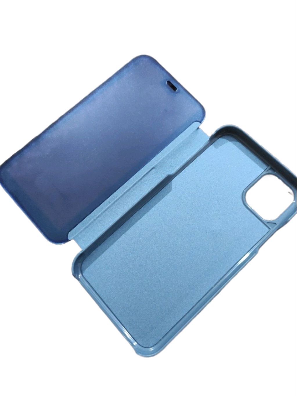 iPhone 11 6.1" PC Clear View Standing Flip Cover