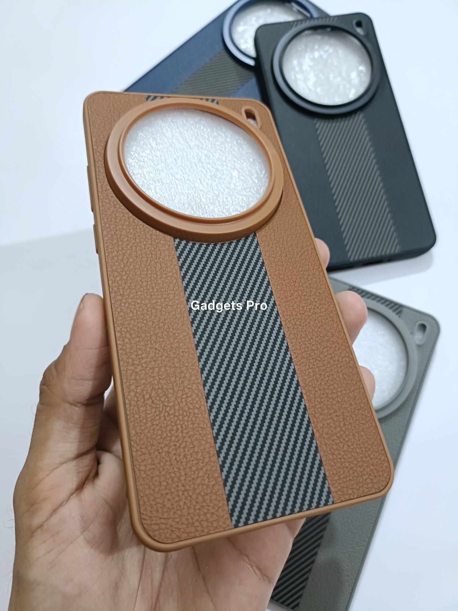Vivo X200 Pro PU Carbon Fiber Design Back Cover