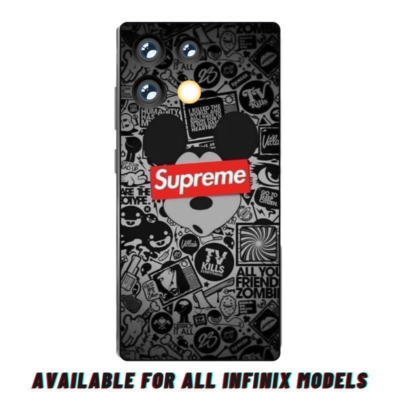 Infinix Note 40 Pro Back Skin Wrap for all Infinix Models