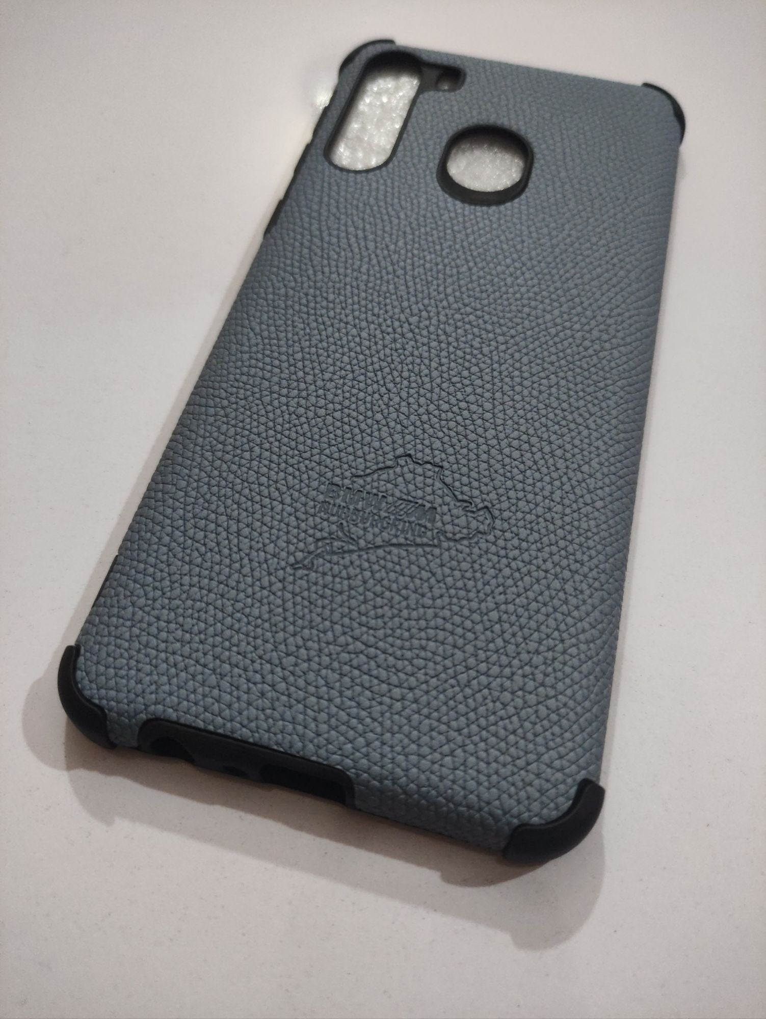 Samsung Galaxy A21 Soft Silicone Tecture Design Back Cover