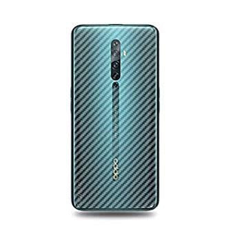 Oppo Reno 2 20x Zoom Carbon Fiber Pattern 3D Transparent Back Sheet