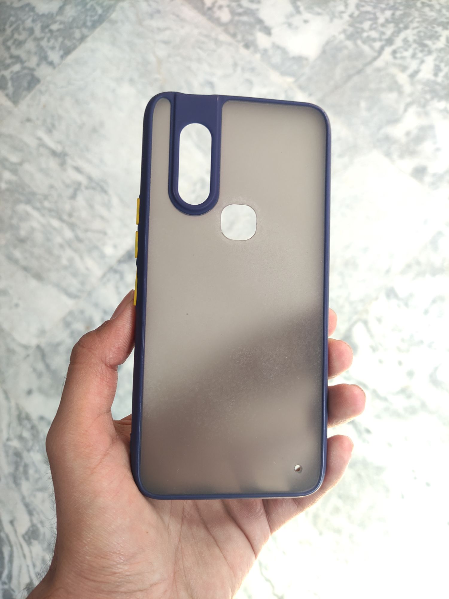 Infinix S5 Pro Matt Colour Button back cover