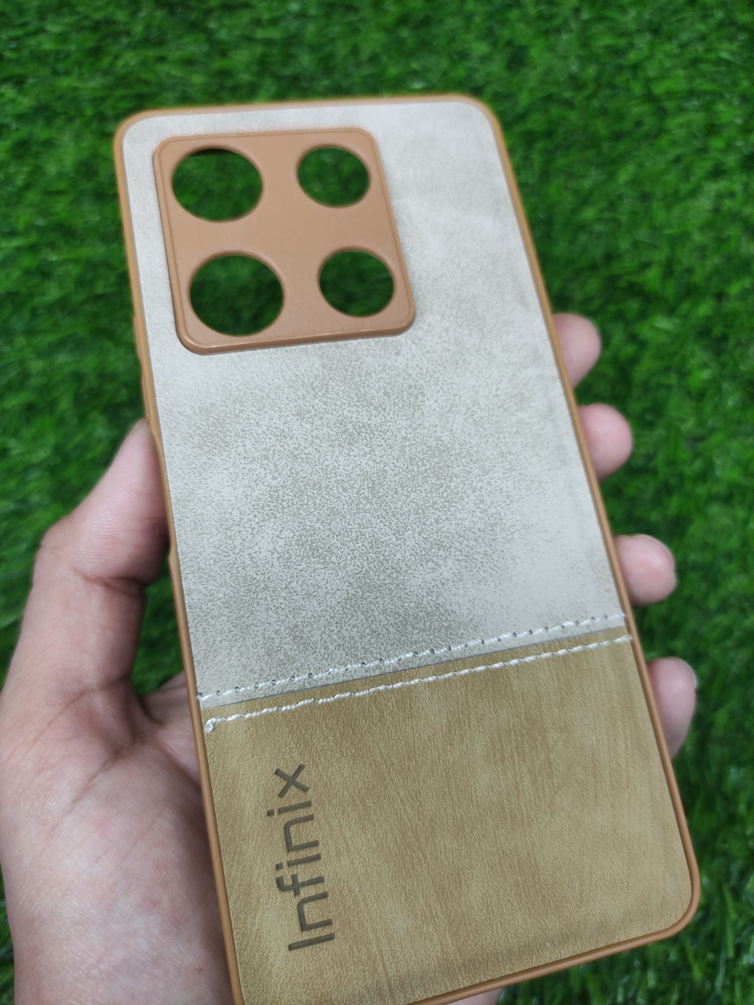 Infinix Note 30 Pro PC Camera Protection Leather Back Cover