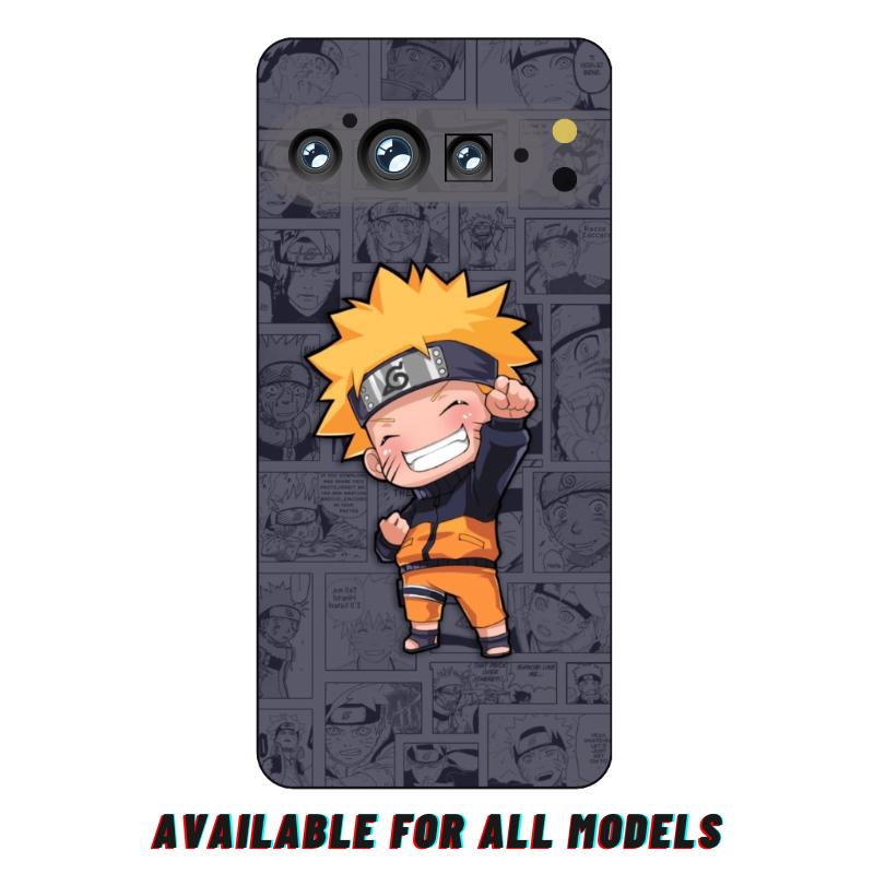 Google Pixel 9 Pro XL Anime Character 3D Emboss Back Skin Wrap