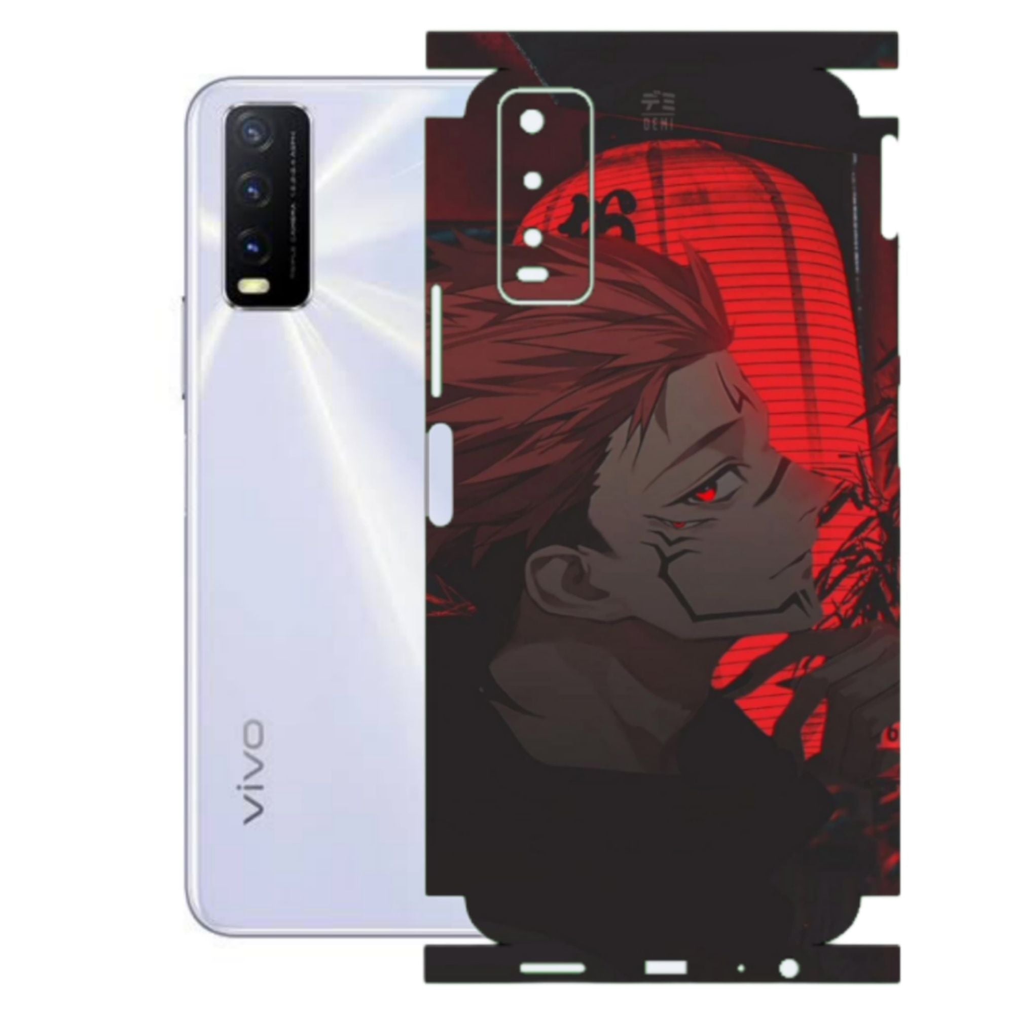 Vivo Y20 Premium Quality Print Back Full Body Skin Wrap