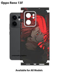 Oppo Reno 13F Print Back Full Body Skin Wrap