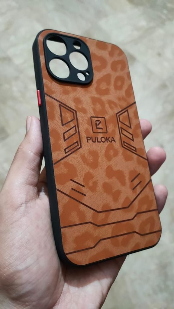 Apple iPhone 13 Pro Max Tiger Pattern Camera Protection Case Cover