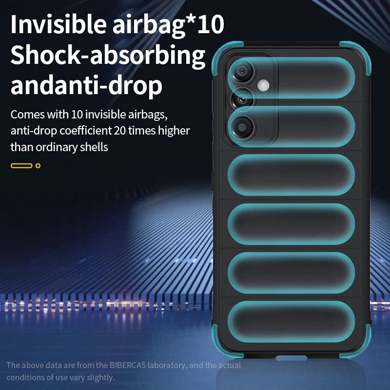 Samsung A55 5G Premium Quality Anti Slip Shockproof Camera Protection Liquid Silicone Case