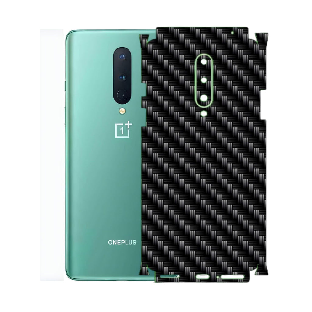 OnePlus 8 Carbon Fibre Texture Full Body Skin Wrap