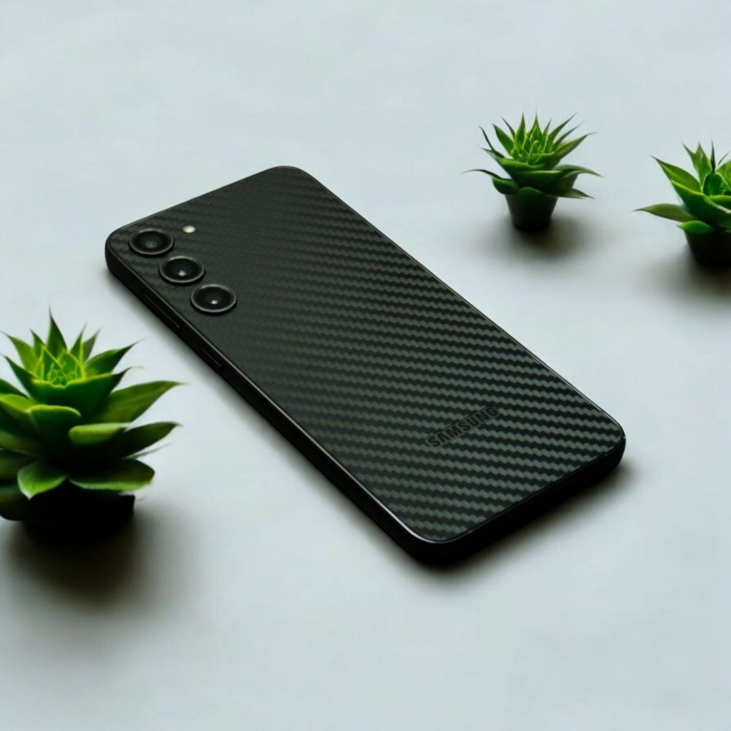 Samsung A15 Carbon Fiber Texture Full Body Skin Wrap