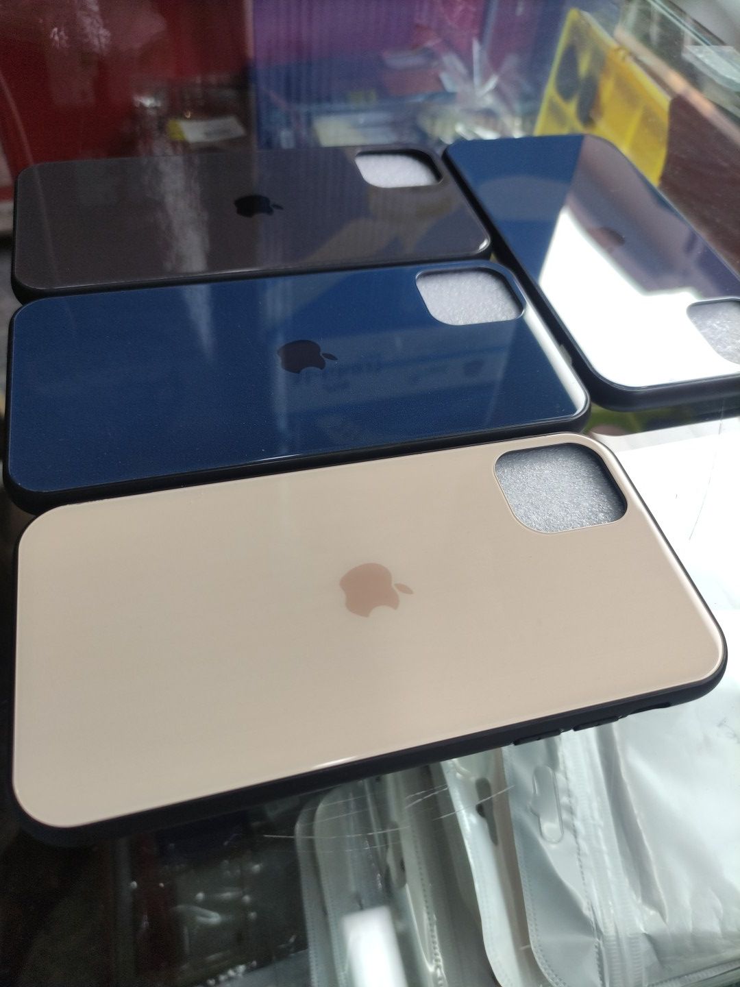 iPhone 11 6.1", iPhone 11 Pro Max 6.5" Real Tempered Glass Back Cover