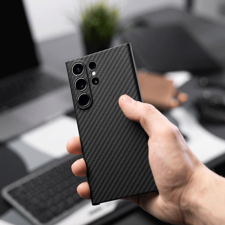 Samsung S24 Ultra Carbon Fiber Full Body Skin Wrap