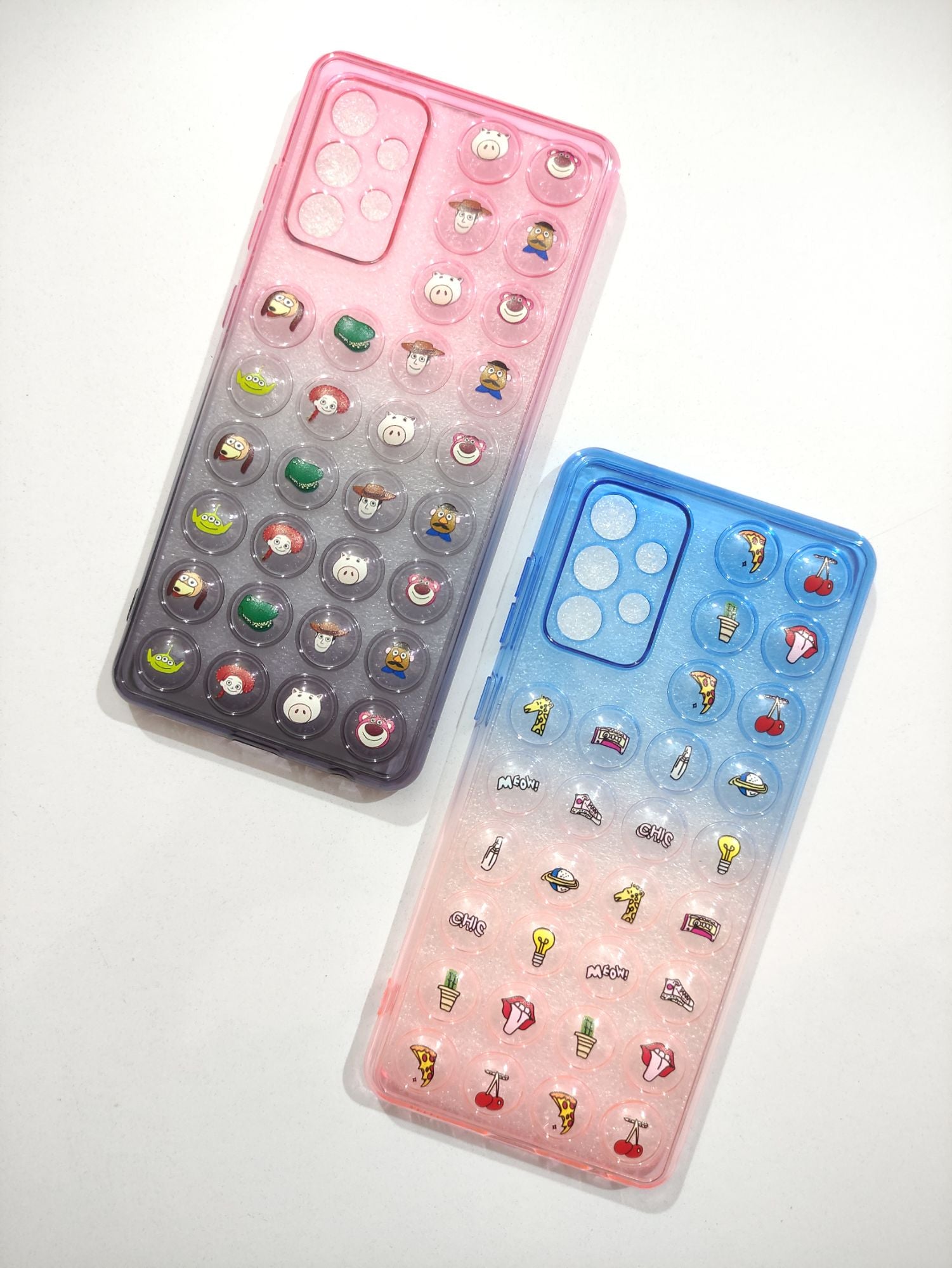 Samsung Galaxy A72 4G Fancy Soft TPU Clear Air Bubble Back Cover