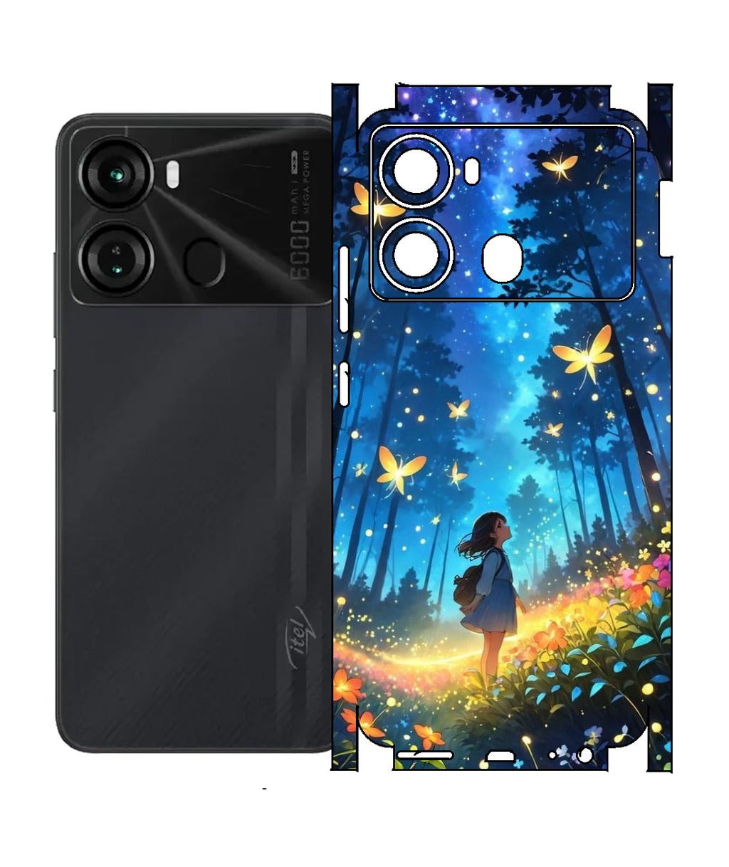 Itel P40 Print Back Full Body Skin Wrap
